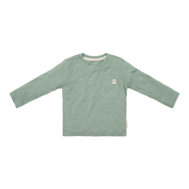 Little Dutch Baby Shirt Lange Mouw Forest Green - Babywinkel - 8721122576137