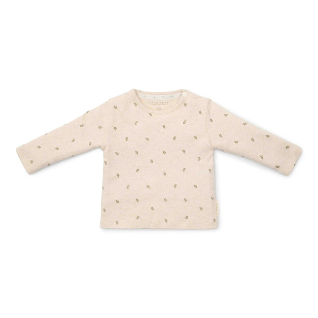 Little Dutch Baby Shirt Lange Mouw Green Leaves - Little Dutch - Babywinkel - 8720986873710