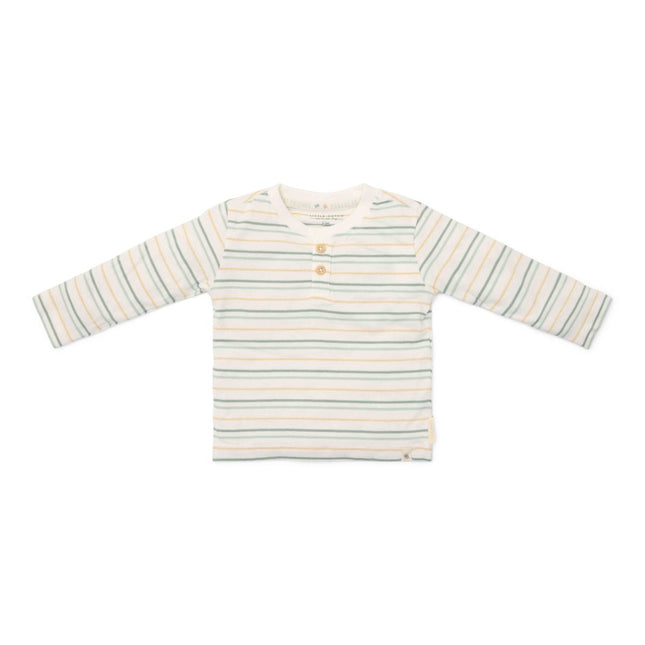 Little Dutch Baby Shirt Lange Mouw Multi Stripe - Babywinkel - 8721122576076
