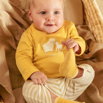 Little Dutch Baby Shirt Lange Mouw Warm Yellow - Little Dutch - Babywinkel - 8720986873659