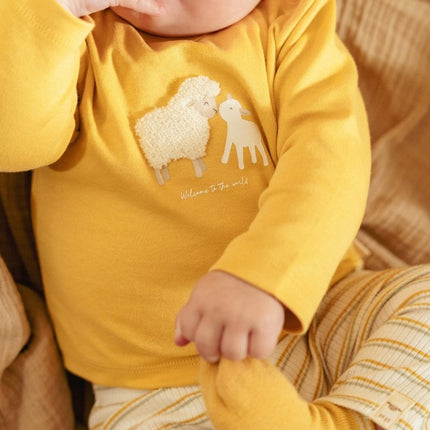 Little Dutch Baby Shirt Lange Mouw Warm Yellow - Little Dutch - Babywinkel - 8720986873659