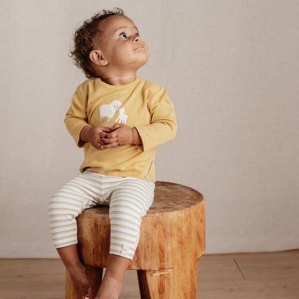 Little Dutch Baby Shirt Lange Mouw Warm Yellow - Little Dutch - Babywinkel - 8720986873659