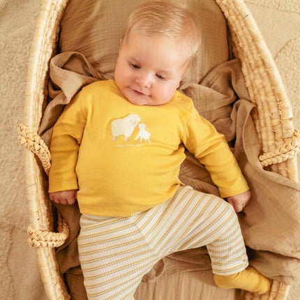 Little Dutch Baby Shirt Lange Mouw Warm Yellow - Little Dutch - Babywinkel - 8720986873659