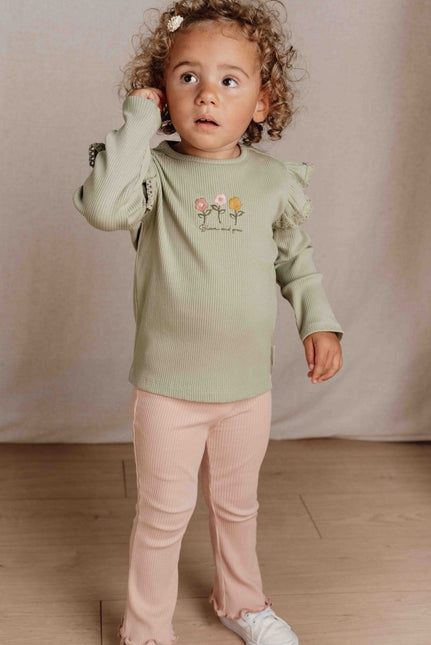 Little Dutch Baby Shirt Lange Mouwen Green - Little Dutch - Babywinkel - 8720986874670