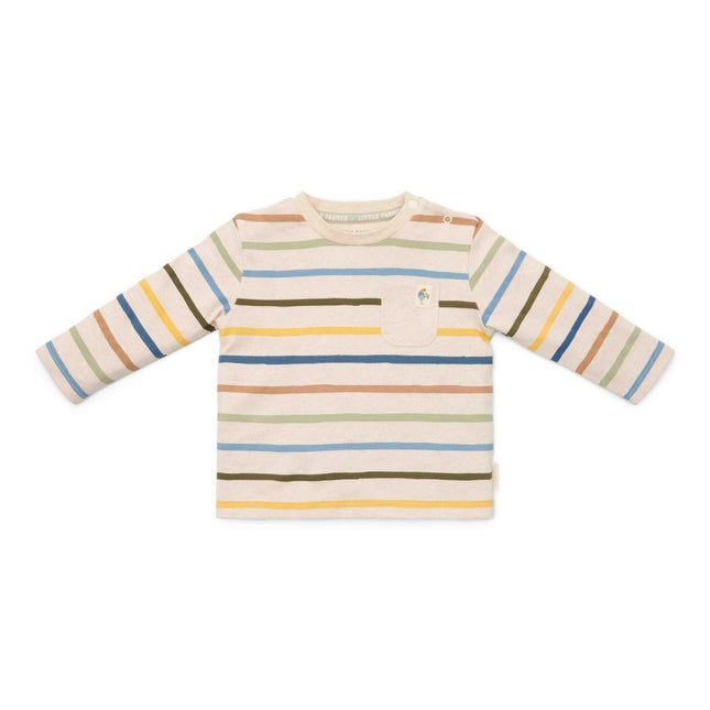 Little Dutch Baby Shirt Lange Mouwen Multi Stripe - Little Dutch - Babywinkel - 8720986876285