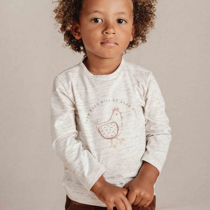 Little Dutch Baby Shirt Lange Mouwen Off White - Little Dutch - Babywinkel - 8720986876407