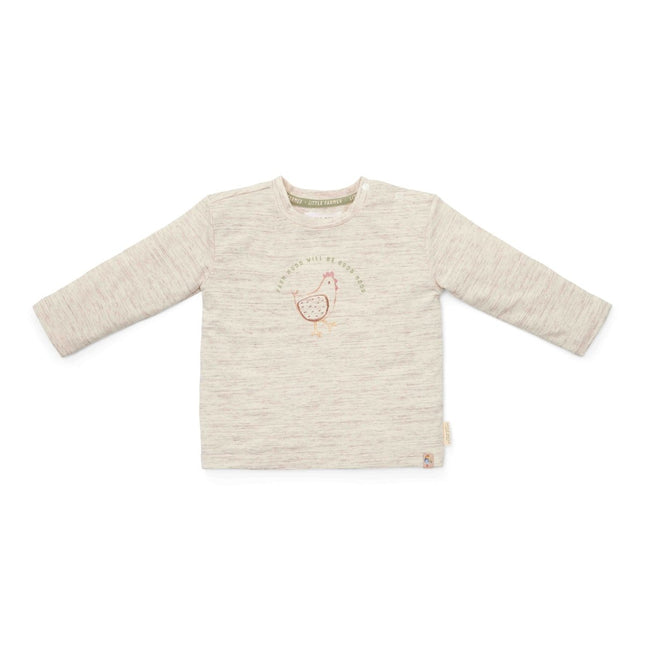 Little Dutch Baby Shirt Lange Mouwen Off White - Little Dutch - Babywinkel - 8720986876407