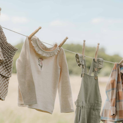 Little Dutch Baby Shirt Lange Mouwen Sand - Little Dutch - Babywinkel - 8720986874618