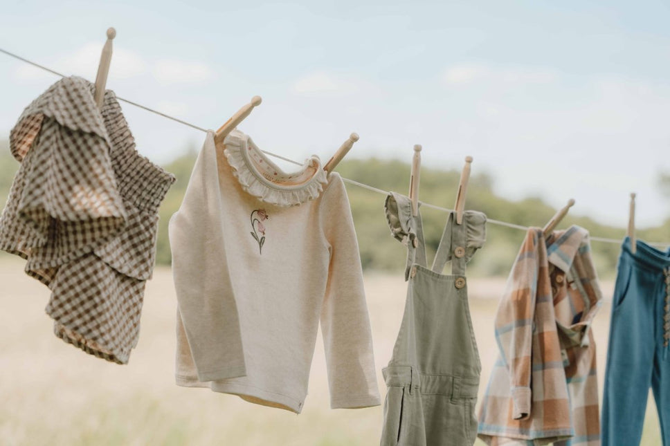 Little Dutch Baby Shirt Lange Mouwen Sand - Little Dutch - Babywinkel - 8720986874618