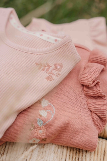 Little Dutch Baby Shirt Lange Mouwen Soft Rose - Little Dutch - Babywinkel - 8720986874731