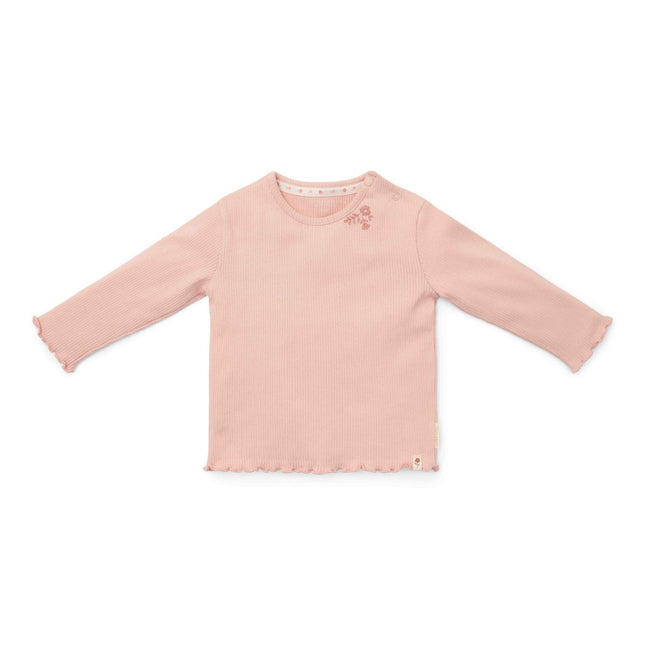 Little Dutch Baby Shirt Lange Mouwen Soft Rose - Little Dutch - Babywinkel - 8720986874731
