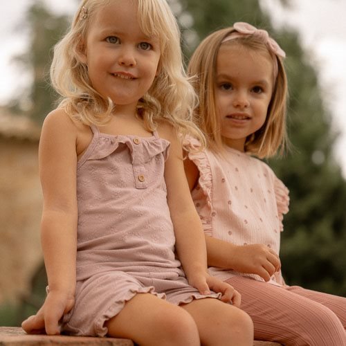 Little Dutch Baby Shirt Mouwloos Lilac - Babywinkel - 8721122577424