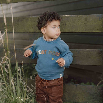 Little Dutch Baby Sweater Dark Blue - Little Dutch - Babywinkel - 8720986876704