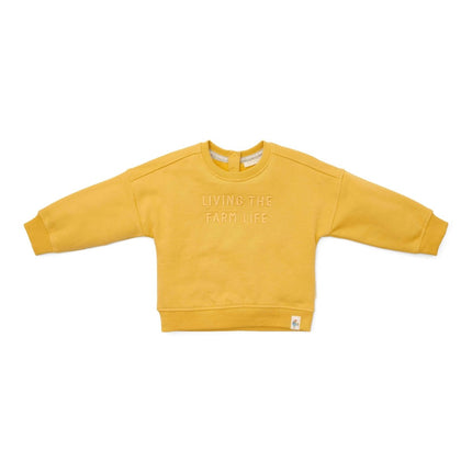 Little Dutch Baby Sweater Mustard Yellow - Little Dutch - Babywinkel - 8720986876889