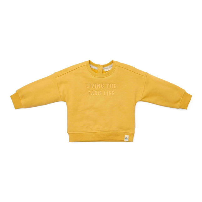 Little Dutch Baby Sweater Mustard Yellow - Little Dutch - Babywinkel - 8720986876889