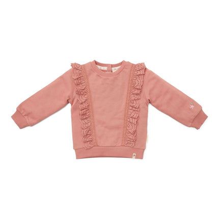 Little Dutch Baby Sweater Warm Pink - Little Dutch - Babywinkel - 8720986875035