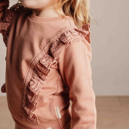 Little Dutch Baby Sweater Warm Pink - Little Dutch - Babywinkel - 8720986875035