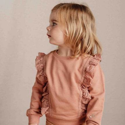 Little Dutch Baby Sweater Warm Pink - Little Dutch - Babywinkel - 8720986875035
