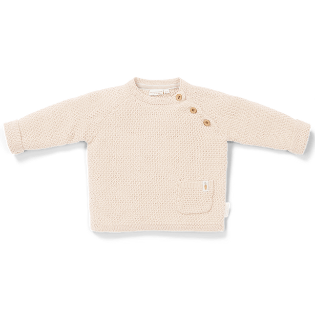 Little Dutch Baby Trui Gebreid Sand - Little Dutch - Babywinkel - 8720986872874