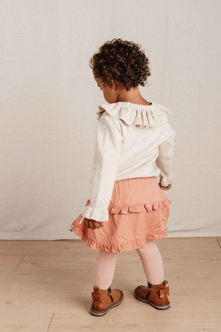Little Dutch Baby Trui Gebreid Sand - Little Dutch - Babywinkel - 8720986875158