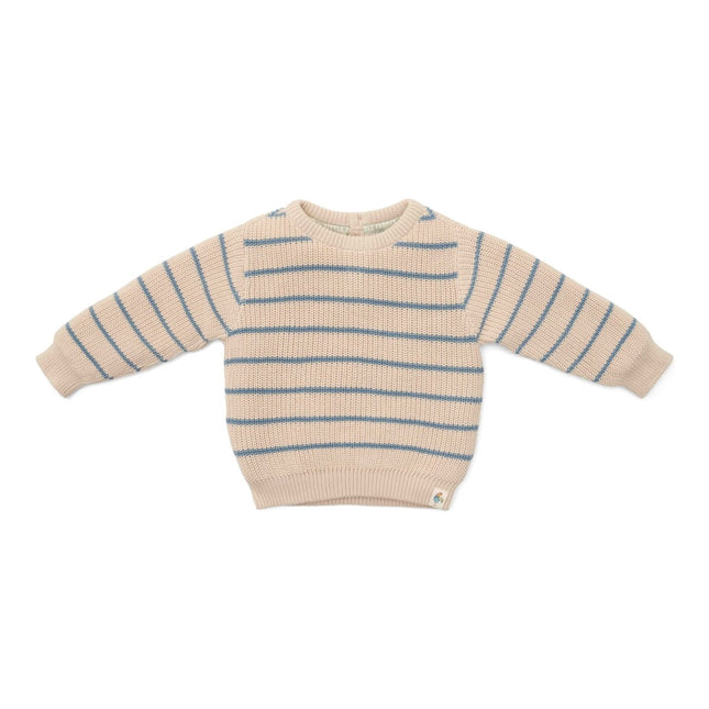 Little Dutch Baby Trui Ice Blue Stripe - Little Dutch - Babywinkel - 8720986877008