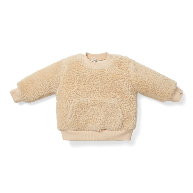 Little Dutch Baby Trui Teddy Trui Sand - Little Dutch - Babywinkel - 8720847028938