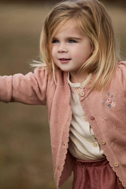 Little Dutch Baby Vestje Deep Pink koop je bij Babywinkel