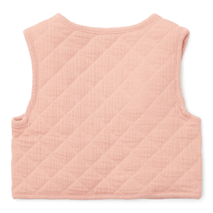 Little Dutch Baby Vestje Mousseline Flower Pink - Little Dutch - Babywinkel - 8720847026767