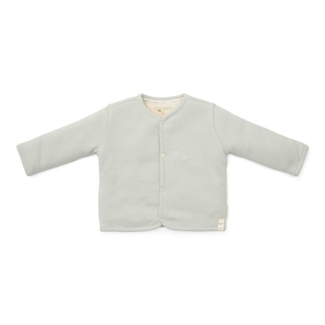 Little Dutch Baby Vestje Wafel Soft Green - Little Dutch - Babywinkel - 8720986873956