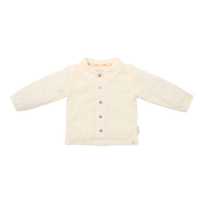 Little Dutch Babyblouse Creme Lange Mouw - Babywinkel - 8721122577660