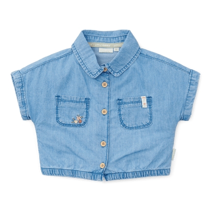 Little Dutch Babyblouse Denim - Little Dutch - Babywinkel - 8720847026521
