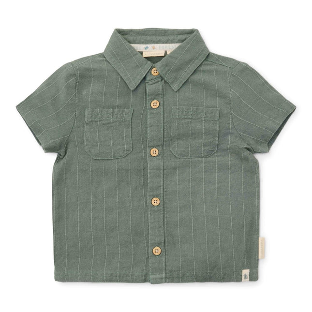 Little Dutch Babyblouse Forest Green Korte Mouw - Babywinkel - 8721122576199