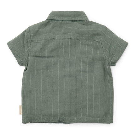 Little Dutch Babyblouse Forest Green Korte Mouw - Babywinkel - 8721122576199