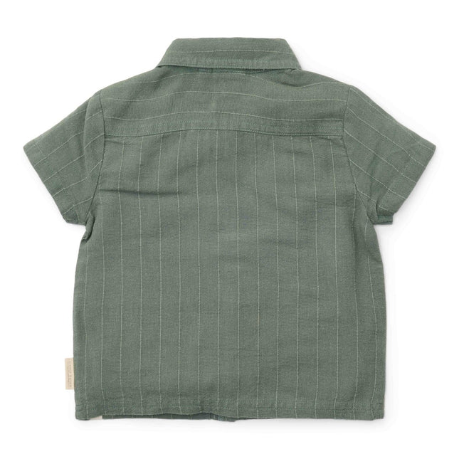 Little Dutch Babyblouse Forest Green Korte Mouw - Babywinkel - 8721122576199