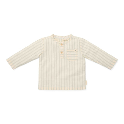 Little Dutch Babyblouse Forest Green Stripe Lange Mouw - Babywinkel - 8721122576250