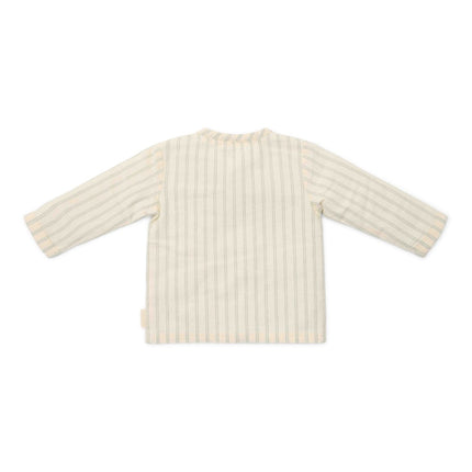 Little Dutch Babyblouse Forest Green Stripe Lange Mouw - Babywinkel - 8721122576250