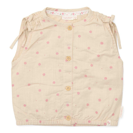 Little Dutch Babyblouse Sand Mouwloos - Babywinkel - 8721122577608