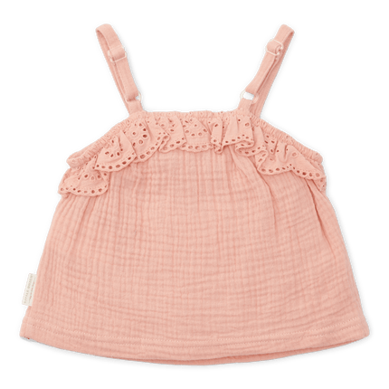 Little Dutch Babyhemdje Mousseline Flower Pink - Little Dutch - Babywinkel - 8720847027276