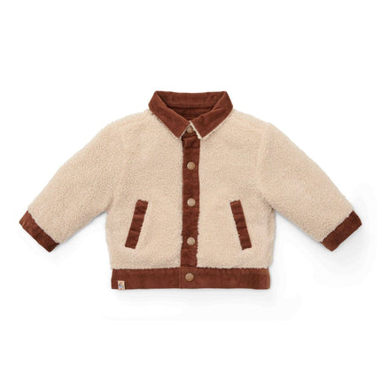 Little Dutch Babyjasje Omkeerbaar Brown/Sand koop je bij Babywinkel