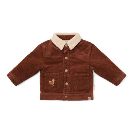 Little Dutch Babyjasje Omkeerbaar Brown/Sand koop je bij Babywinkel