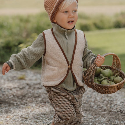 Little Dutch Babymutsje Gebreid Brown - Little Dutch - Babywinkel - 8720986877848