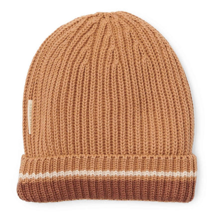 Little Dutch Babymutsje Gebreid Brown - Little Dutch - Babywinkel - 8720986877848