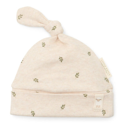 Little Dutch Babymutsje Met Knoop Green Leaves - Little Dutch - Babywinkel - 8720986873314