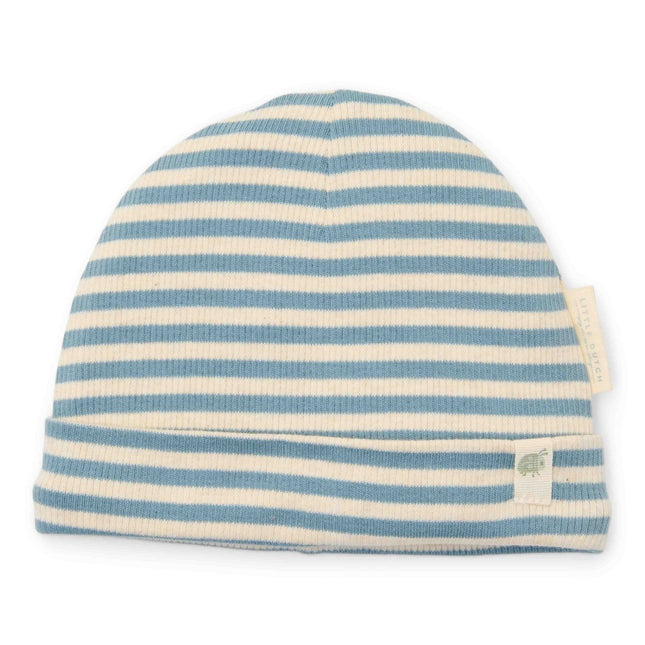 Little Dutch Babymutsje Stone Blue Stripe - Babywinkel - 8721122572634