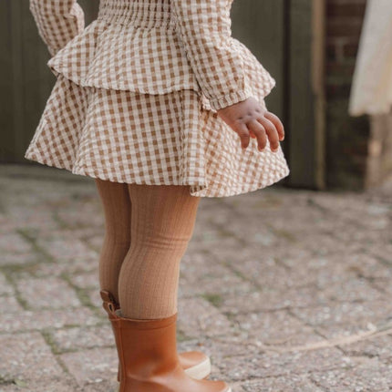 Little Dutch Babyrokje Brown Check - Little Dutch - Babywinkel - 8720986876087