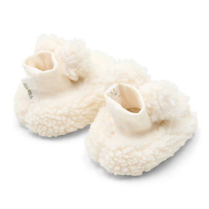 Little Dutch Babyslofjes Teddy Off White - Babywinkel - 8721122583685