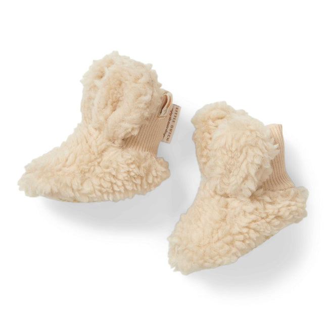 Little Dutch Babyslofjes Teddy Sand - Little Dutch - Babywinkel - 8720986874472