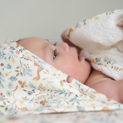 Little Dutch Badcape Baby Forest Wonders 100X100Cm - Little Dutch - Babywinkel - 8721122570371