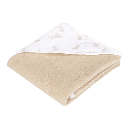 Little Dutch Badcape Baby Hydrofiel Baby Bunny 75X75cm - Little Dutch - Babywinkel - 8720847024268