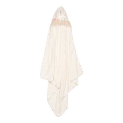 Little Dutch Badcape Baby Vintage Sunny Stripes 100x100cm - Little Dutch - Babywinkel - 8718734812449